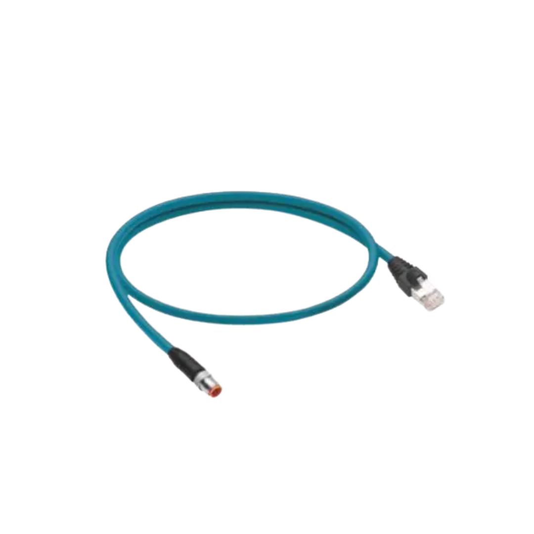 M12 Industrial Ethernet Double-ended cord set male - RJ45 (1)